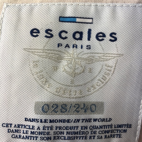 Escales Grey Knit Men's Sweater Size 2XL - Picture 3 of 3